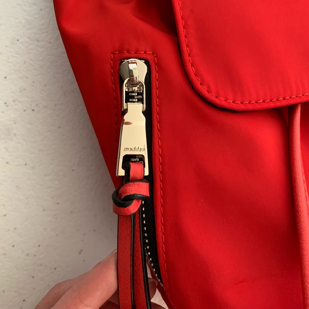 Madden Girl Mini Red Backpack - Picture 6 of 10